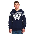 Immagine del prodotto Captain America - Felpa con cappuccio Team Cap blu