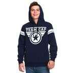 Immagine del prodotto Captain America - Felpa con cappuccio Team Cap blu