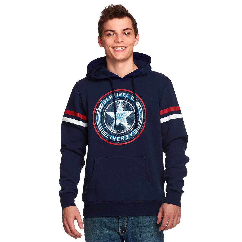 Immagine del prodotto Captain America - Felpa con cappuccio Sentinel of Liberty blu