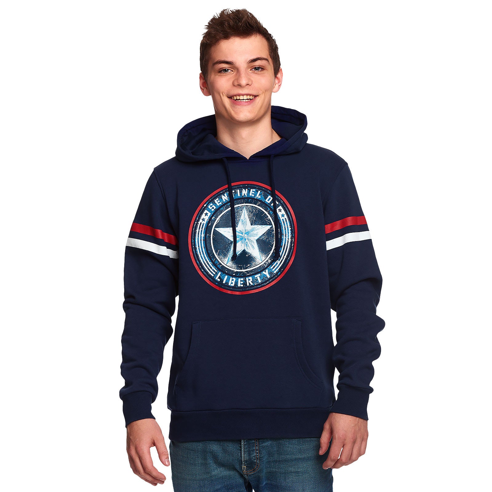 Immagine del prodotto Captain America - Felpa con cappuccio Sentinel of Liberty blu