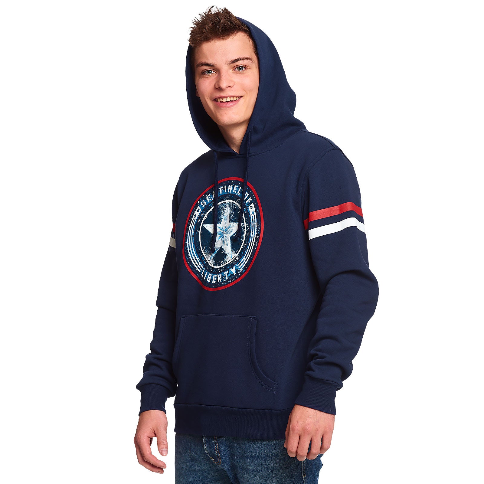 Immagine del prodotto Captain America - Felpa con cappuccio Sentinel of Liberty blu