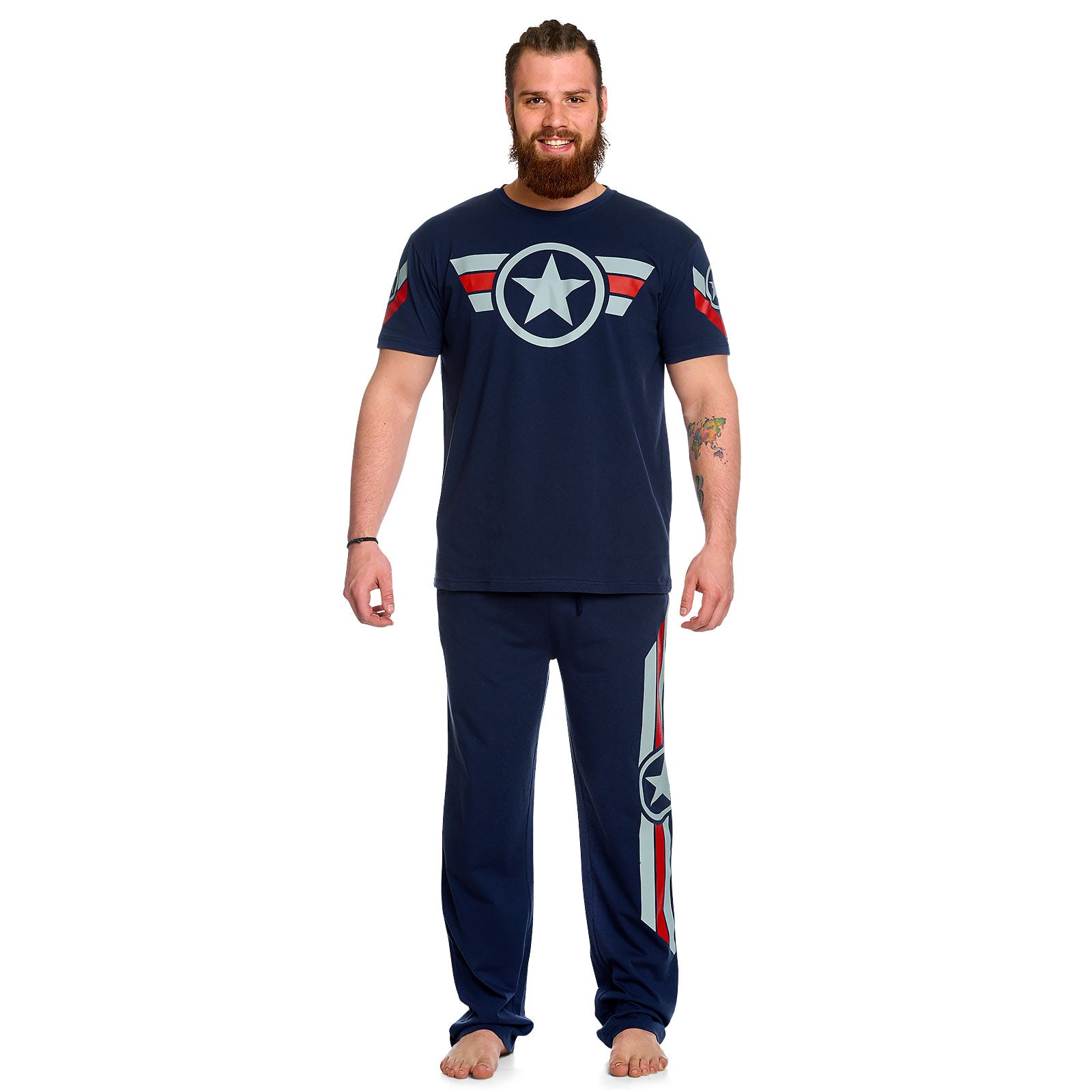 Immagine del prodotto Captain America - Pigiama da Uomo Soldato