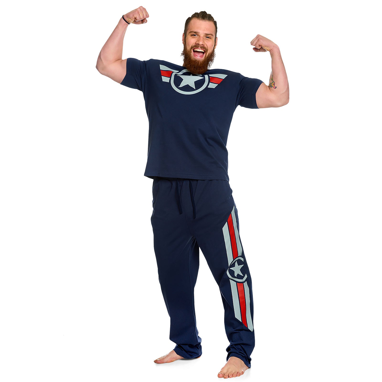 Immagine del prodotto Captain America - Pigiama da Uomo Soldato