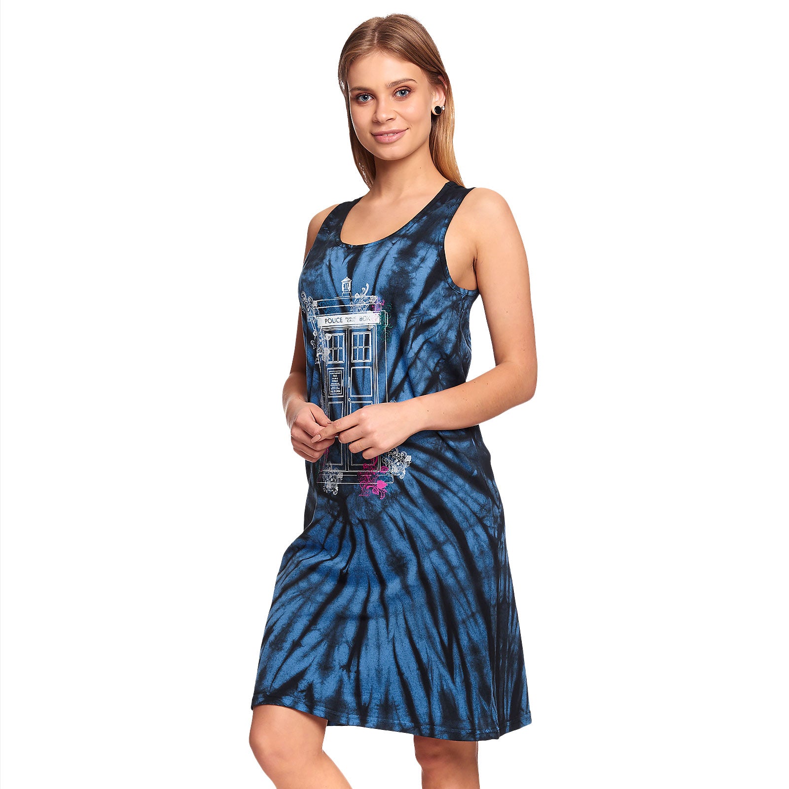 Immagine del prodotto Doctor Who - Vestito mini batik Tardis floreale