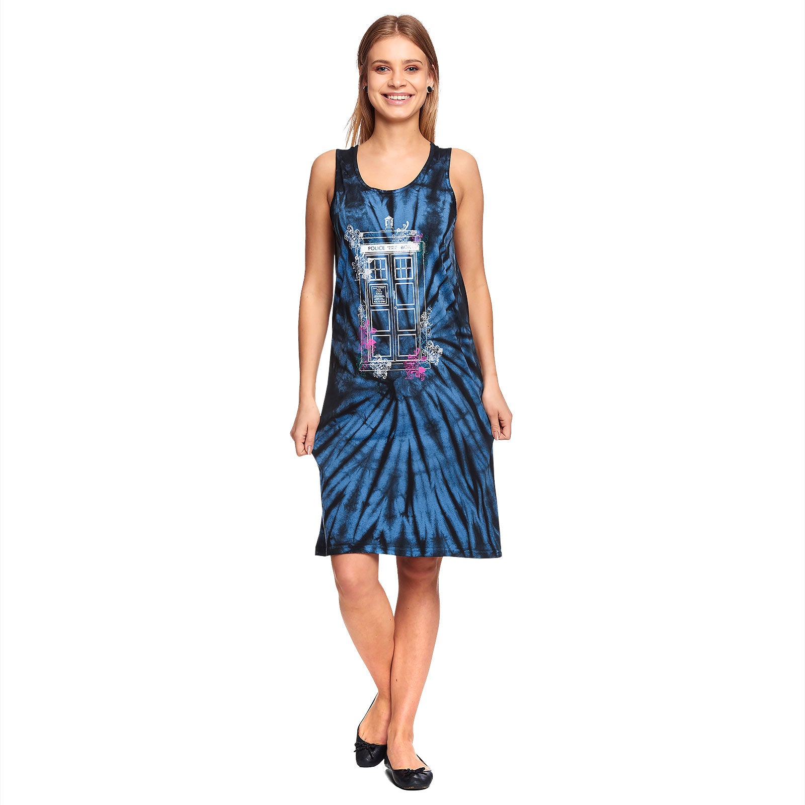 Immagine del prodotto Doctor Who - Vestito mini batik Tardis floreale