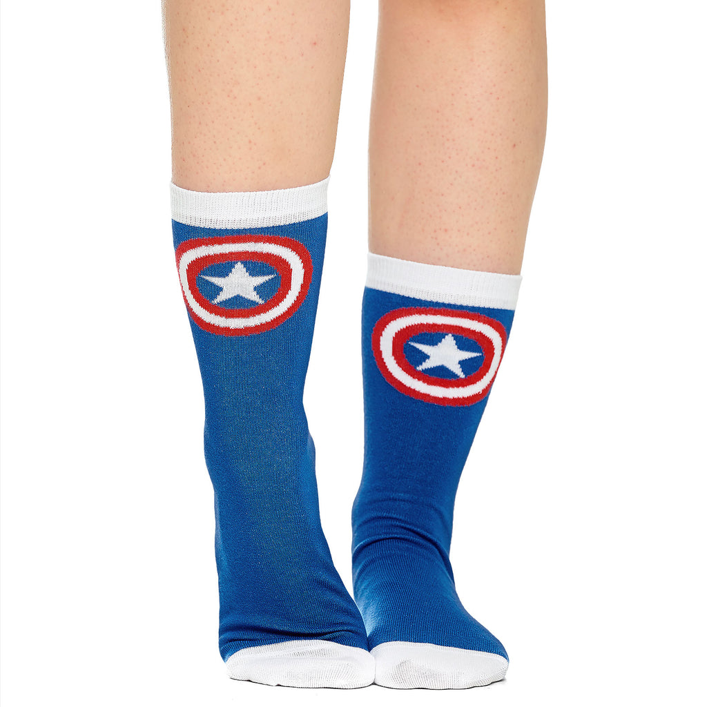 Immagine del prodotto Captain America - Set di 2 calze con logo Shield