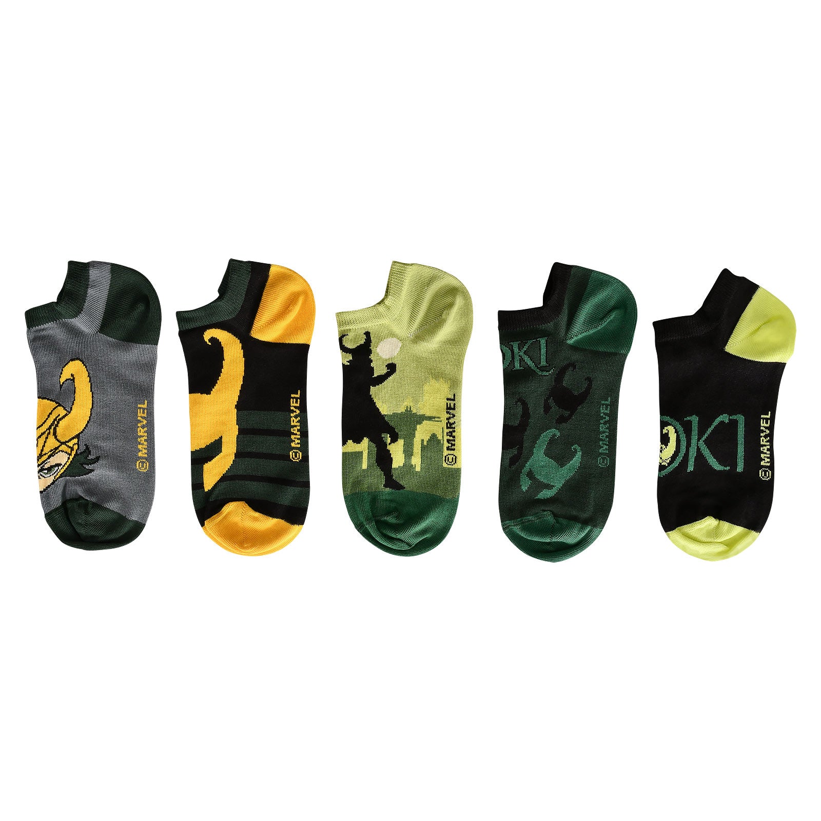 Immagine del prodotto Marvel - Set di 5 calzini Loki