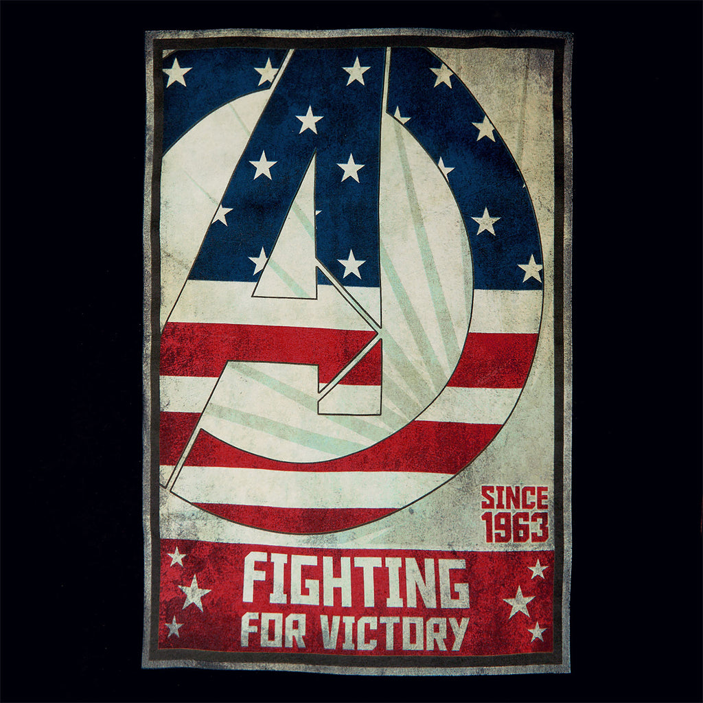 Immagine del prodotto Avengers - T-shirt nera 'Fighting for Victory'