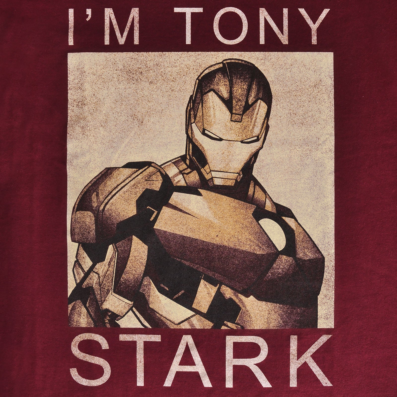 Immagine del prodotto Iron Man - Sono Tony Stark T-Shirt rossa