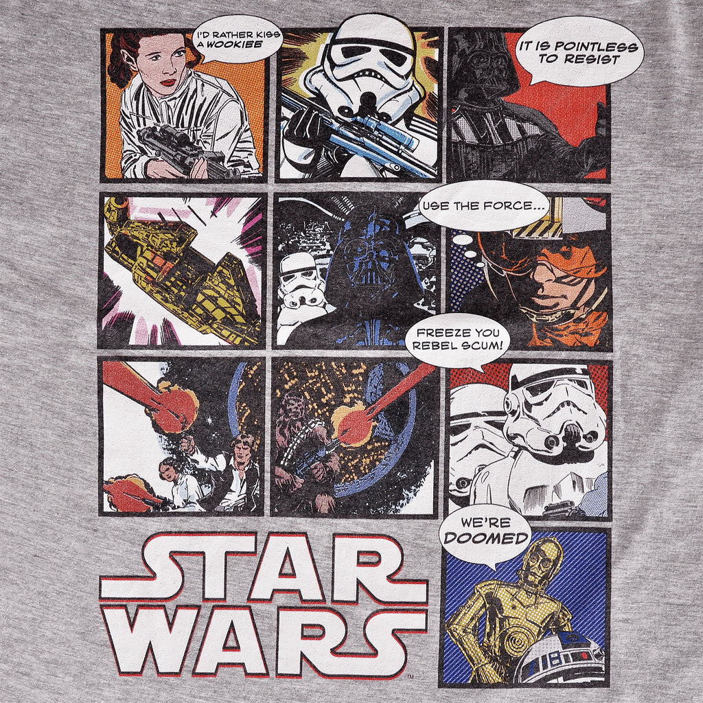 Immagine del prodotto Star Wars - T-shirt del fumetto grigia