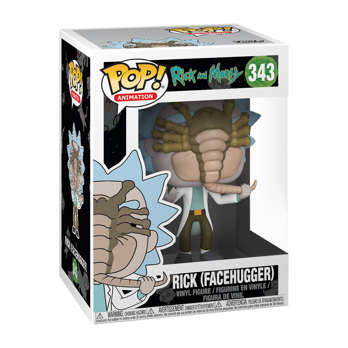 Immagine del prodotto Rick and Morty - Rick Facehugger Figura Funko Pop