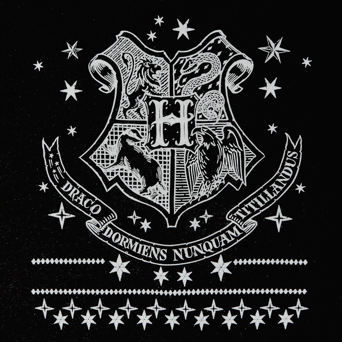 Immagine del prodotto Harry Potter - Maglione con stemma di Hogwarts nero