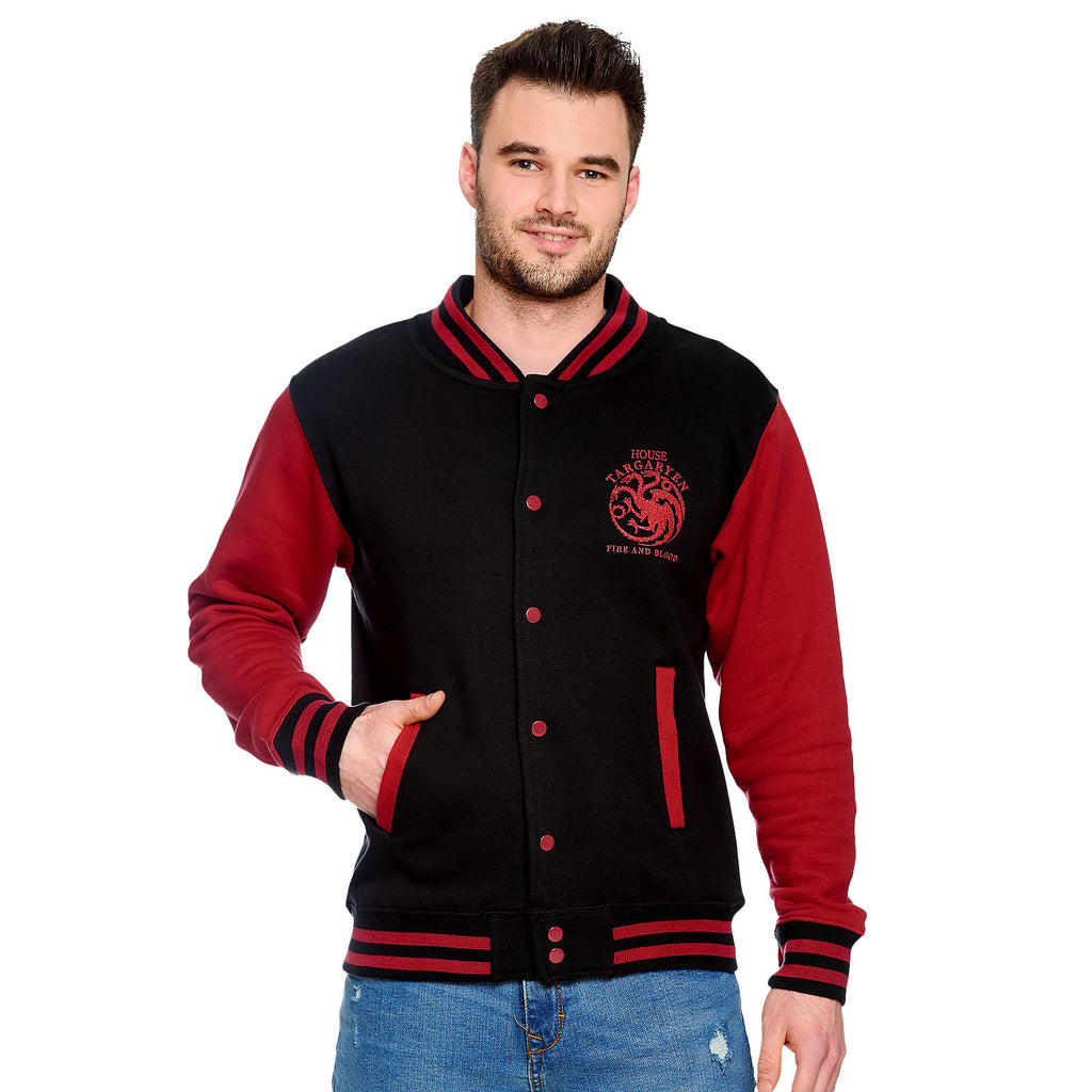 Immagine del prodotto Game of Thrones - Giacca college nero-rosso della Casa Targaryen