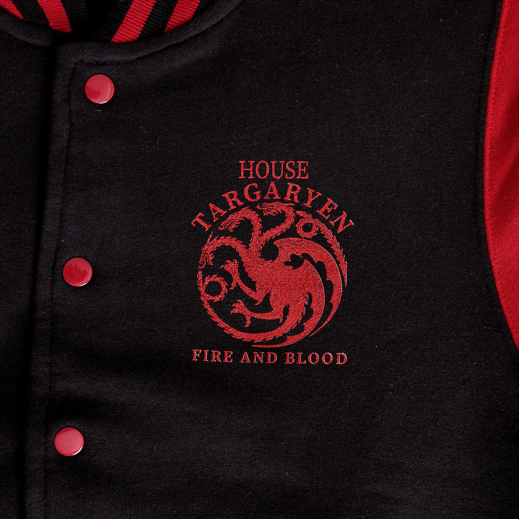 Immagine del prodotto Game of Thrones - Giacca college nero-rosso della Casa Targaryen