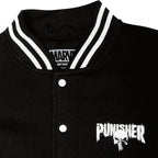 Immagine del prodotto Punisher - Giacca college con teschio di sangue in nero e bianco