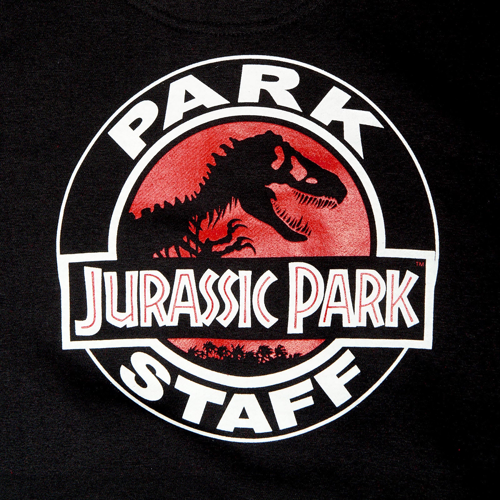 Immagine del prodotto Jurassic Park - Giacca universitaria nero-rossa dello staff del parco