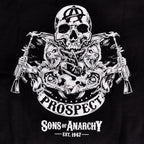 Immagine del prodotto Sons of Anarchy - Giacca universitaria Reaper & Prospect in nero e bianco