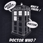Product image Doctor Who - Tardis Knock Knock T-Shirt blue