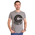 Immagine del prodotto Dragon Ball Z - T-shirt grigia con logo Capsule Corporation