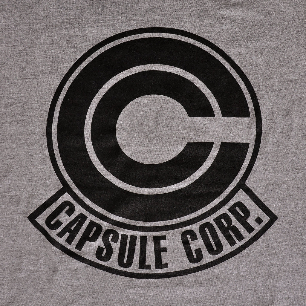 Immagine del prodotto Dragon Ball Z - T-shirt grigia con logo Capsule Corporation