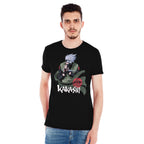 Immagine del prodotto Naruto - T-shirt nera con coltello di Kakashi