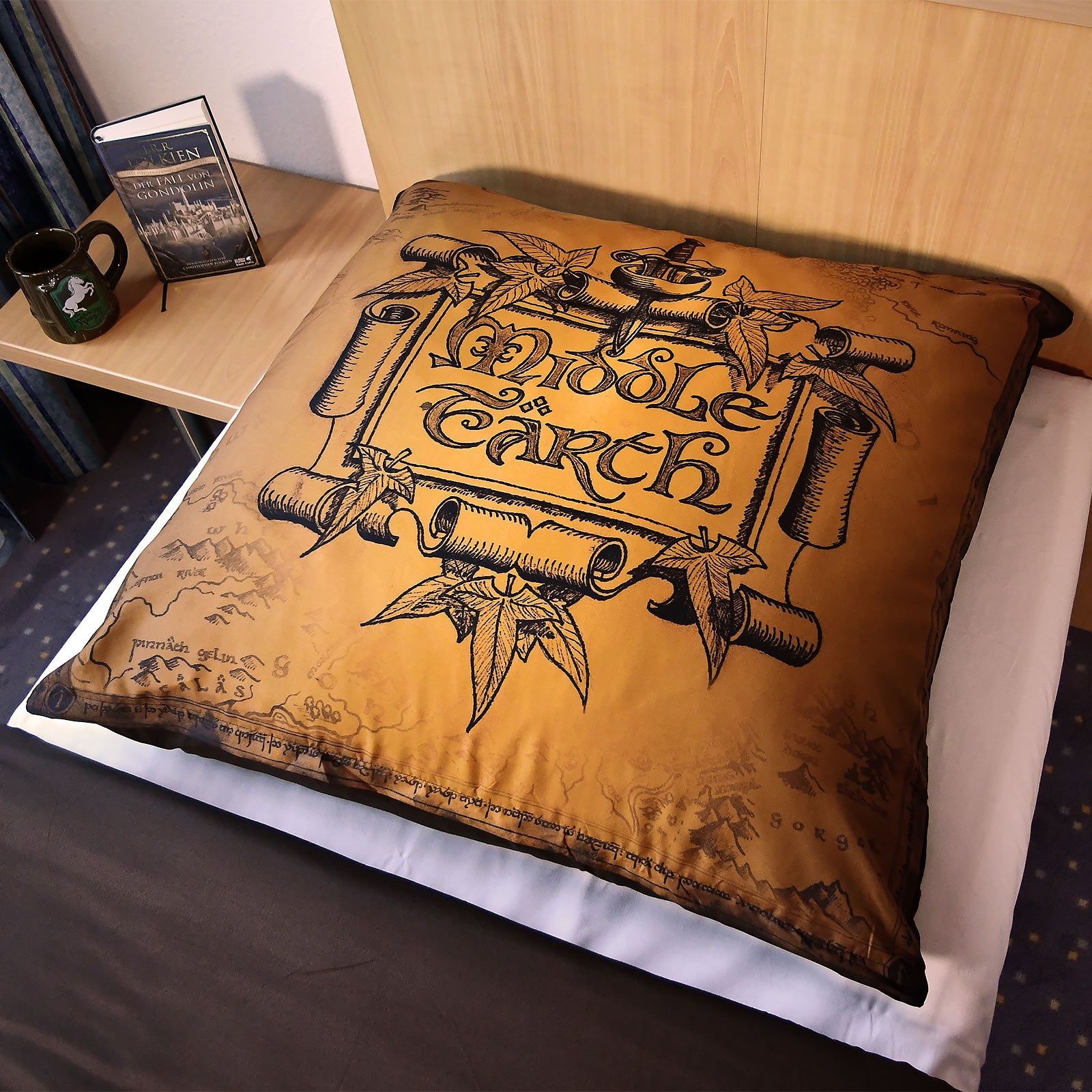 Immagine del prodotto Il Signore degli Anelli - Mappa della Terra di Mezzo Biancheria da letto