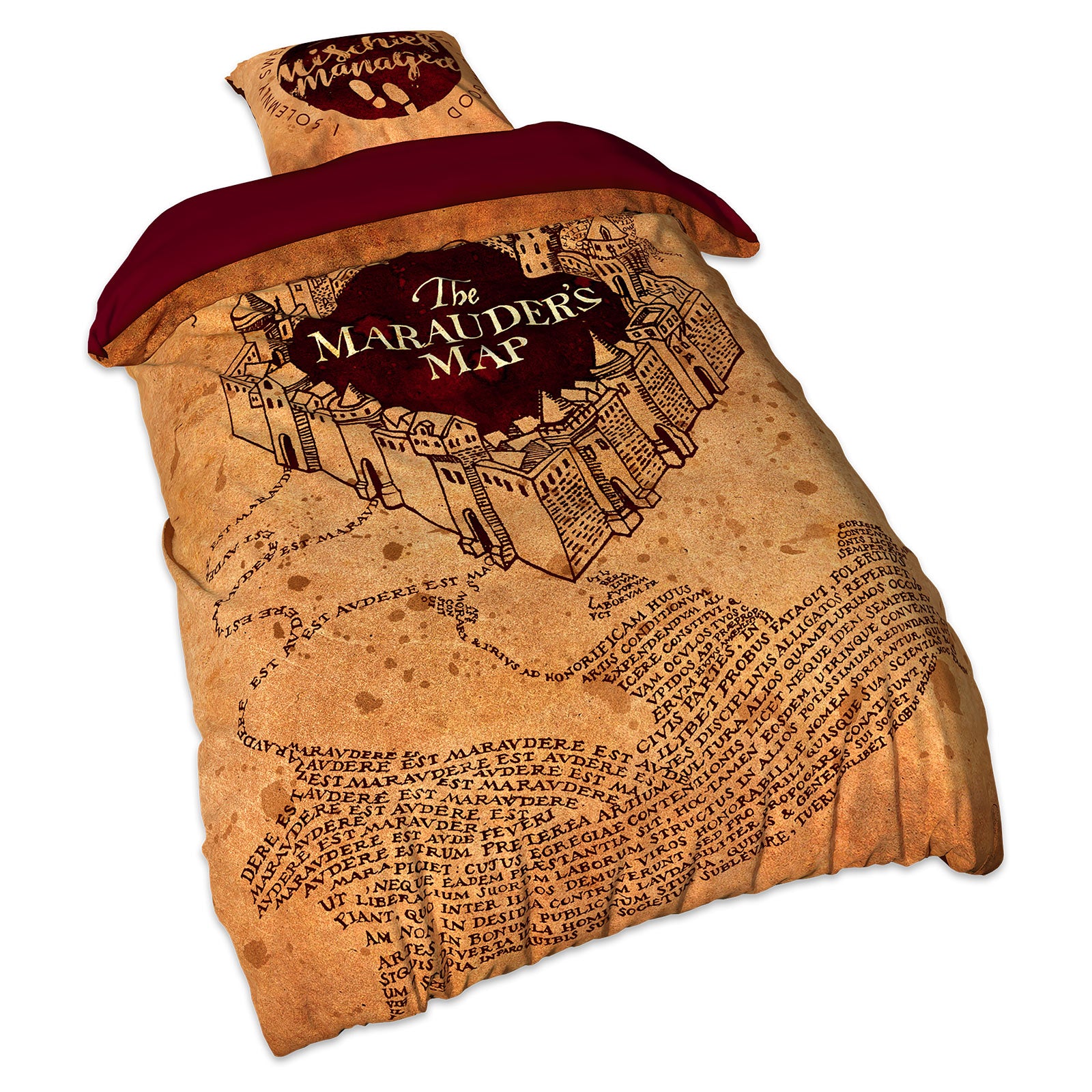 Immagine del prodotto Harry Potter - Mappa del Malandrino Biancheria da letto