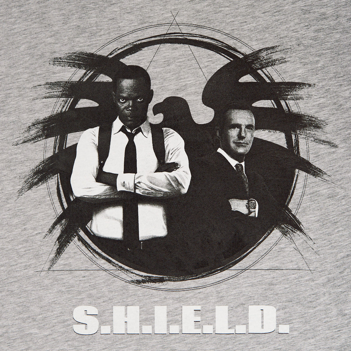 Immagine del prodotto Captain Marvel - T-shirt degli agenti S.H.I.E.L.D. grigia
