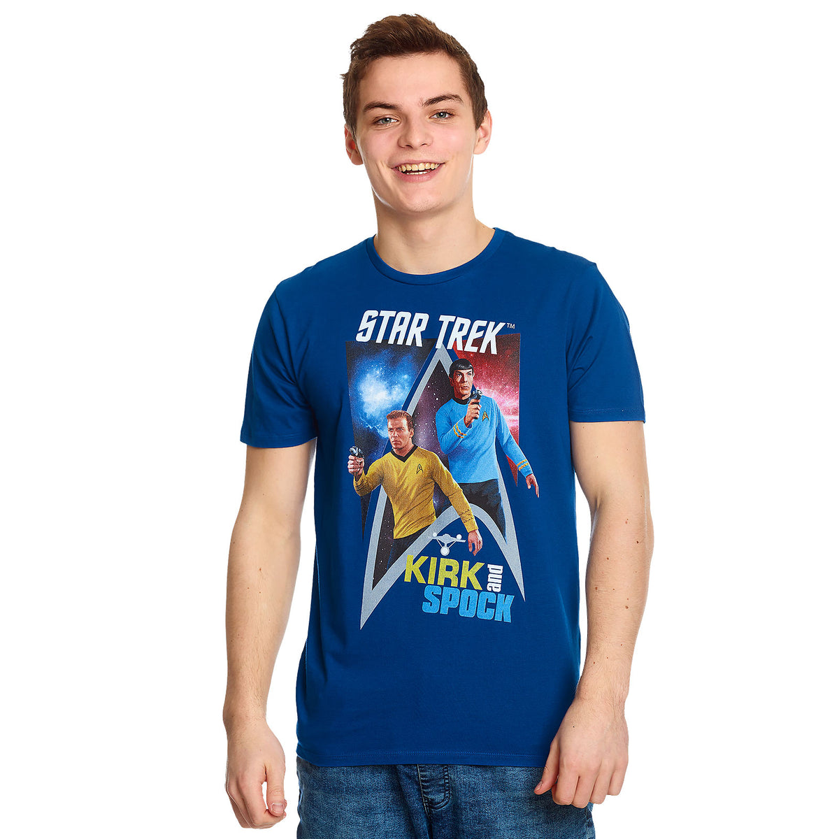 Immagine del prodotto Star Trek - T-shirt blu di Kirk & Spock