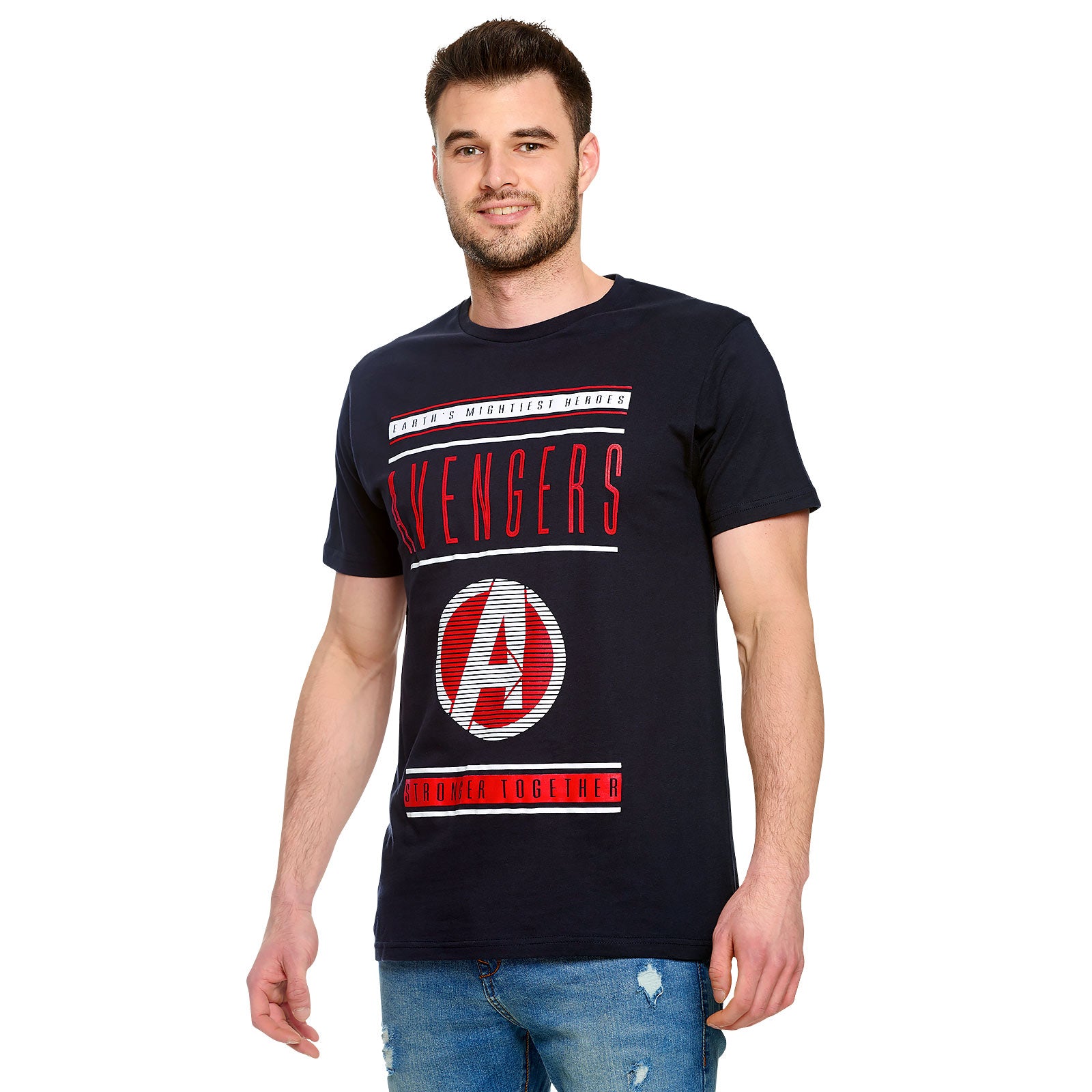 Immagine del prodotto Avengers - Maglietta blu Stronger Together