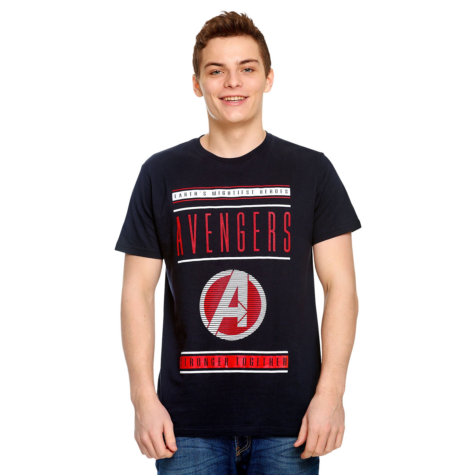 Immagine del prodotto Avengers - Maglietta blu Stronger Together