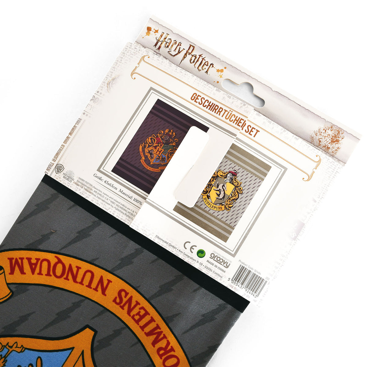 Immagine del prodotto Harry Potter - Set di strofinacci Hufflepuff & Hogwarts