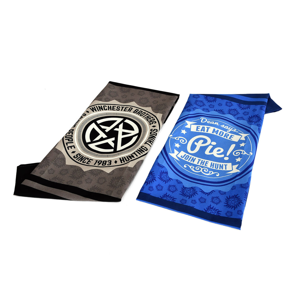 Immagine del prodotto Supernatural - Set di strofinacci da cucina Winchester Hunt