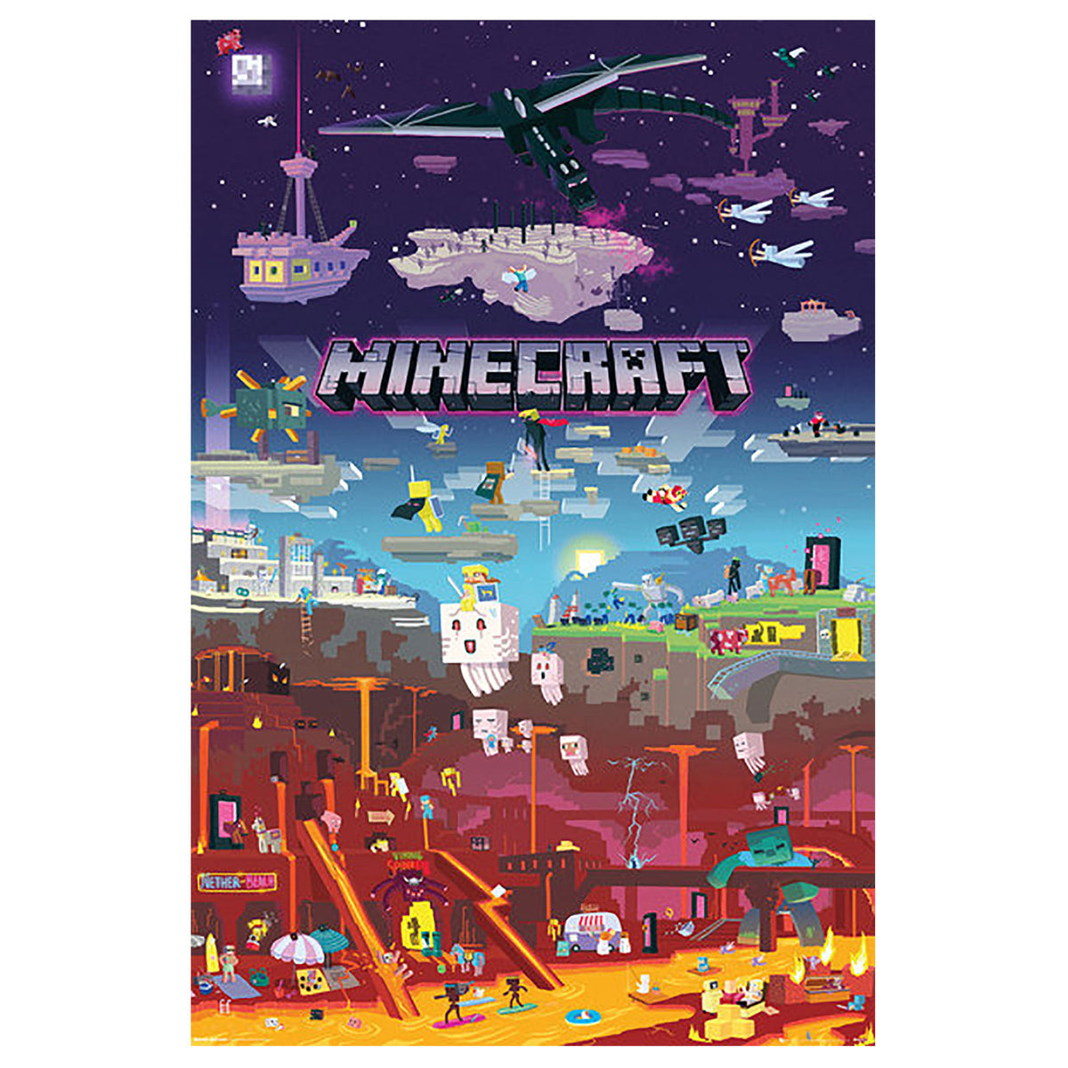 Immagine del prodotto Minecraft - World Beyond Maxi Poster