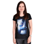 Immagine del prodotto Avengers - T-shirt da donna nera con logo Endgame Bursted