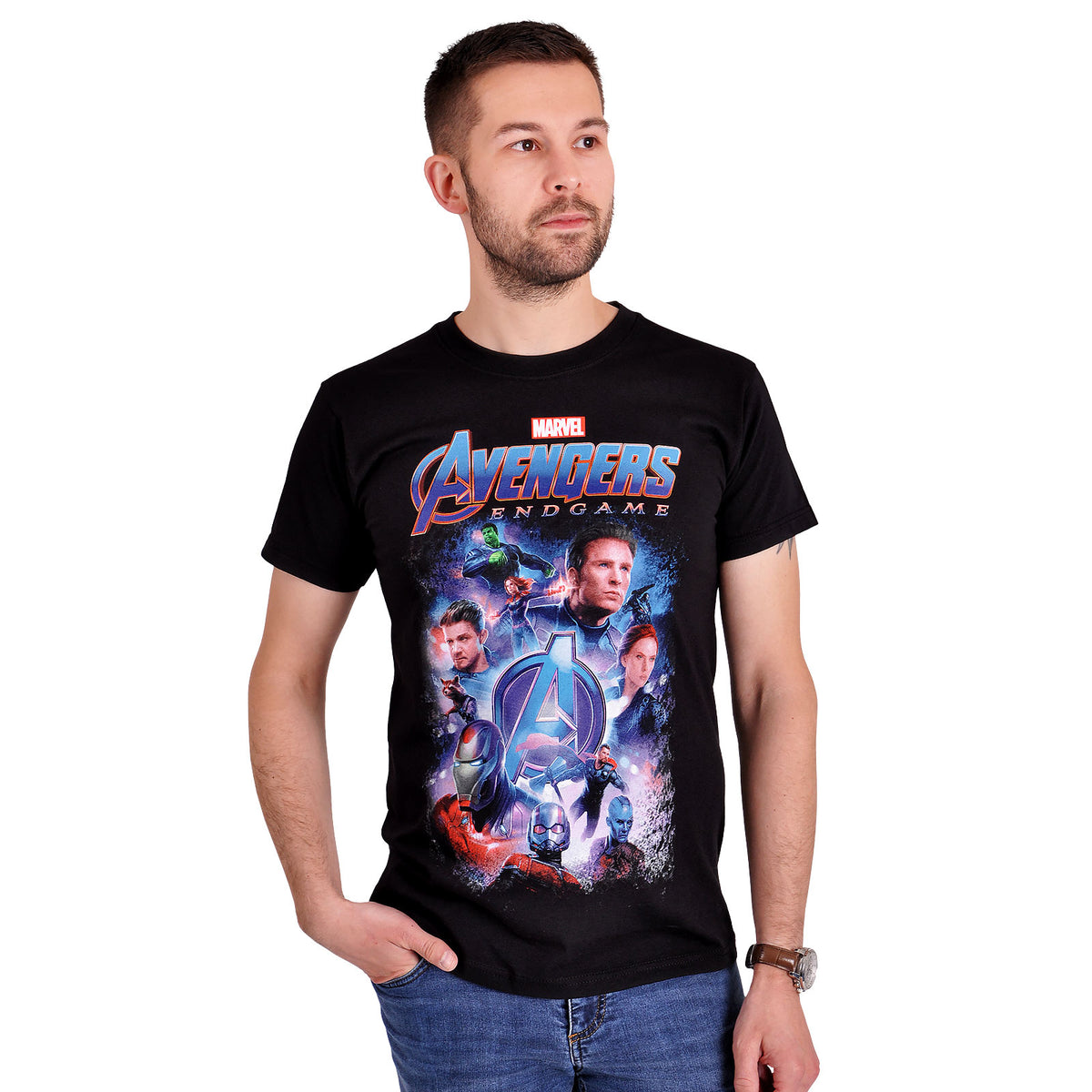 Immagine del prodotto Avengers - T-shirt Collage Endgame nera