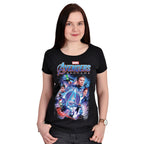 Immagine del prodotto Avengers - T-shirt da donna nera con collage di Endgame