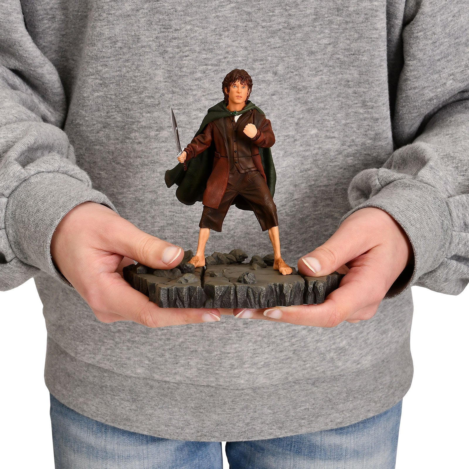 Immagine del prodotto Il Signore degli Anelli - Statua Deluxe BDS Art Scale di Frodo 14 cm