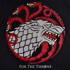 Immagine del prodotto T-shirt Stark & Targaryen For The Throne - Il Trono di Spade