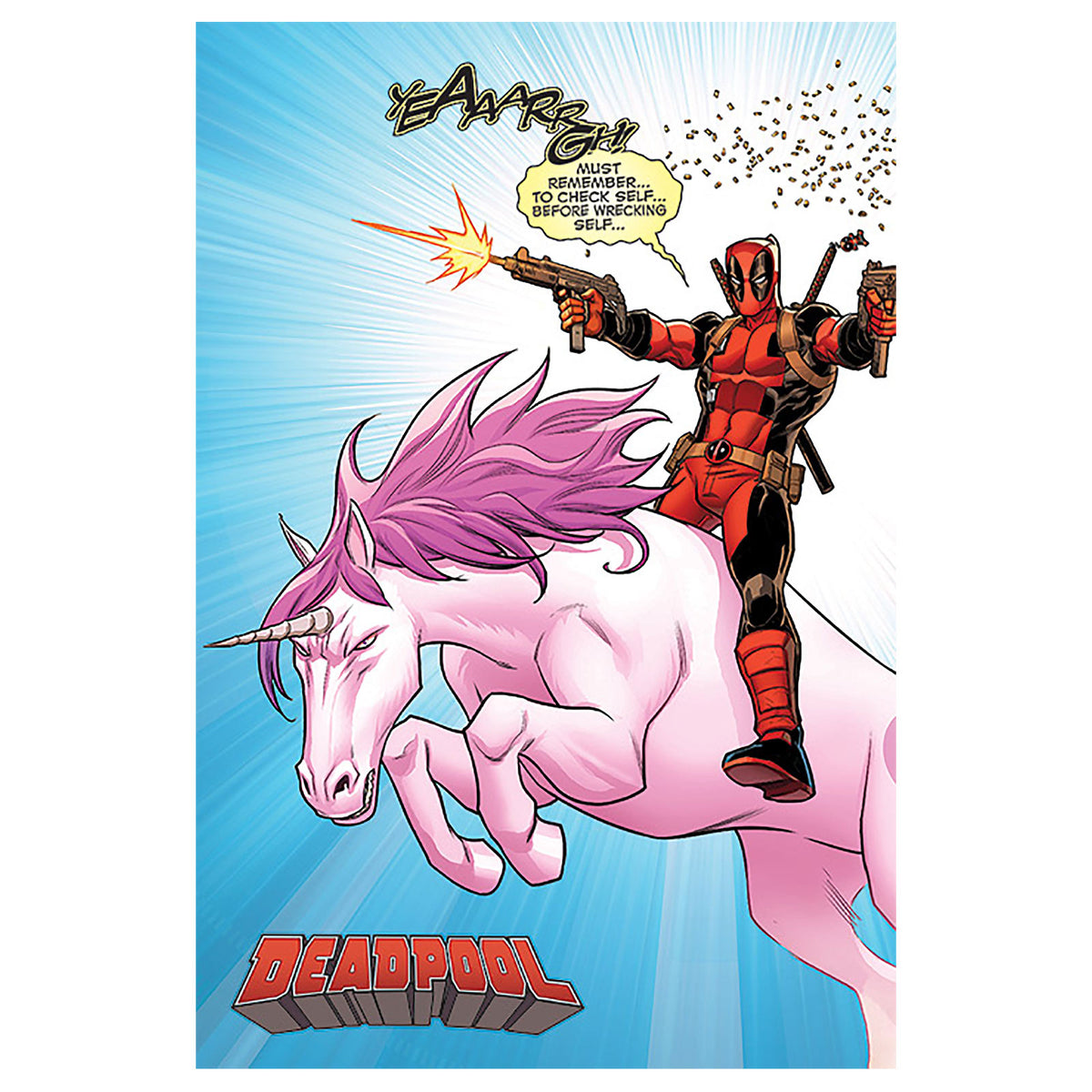 Immagine del prodotto Deadpool - Unicorn Ride Maxi Poster
