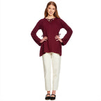 Immagine del prodotto Blusa medievale Lea con cappuccio rosso