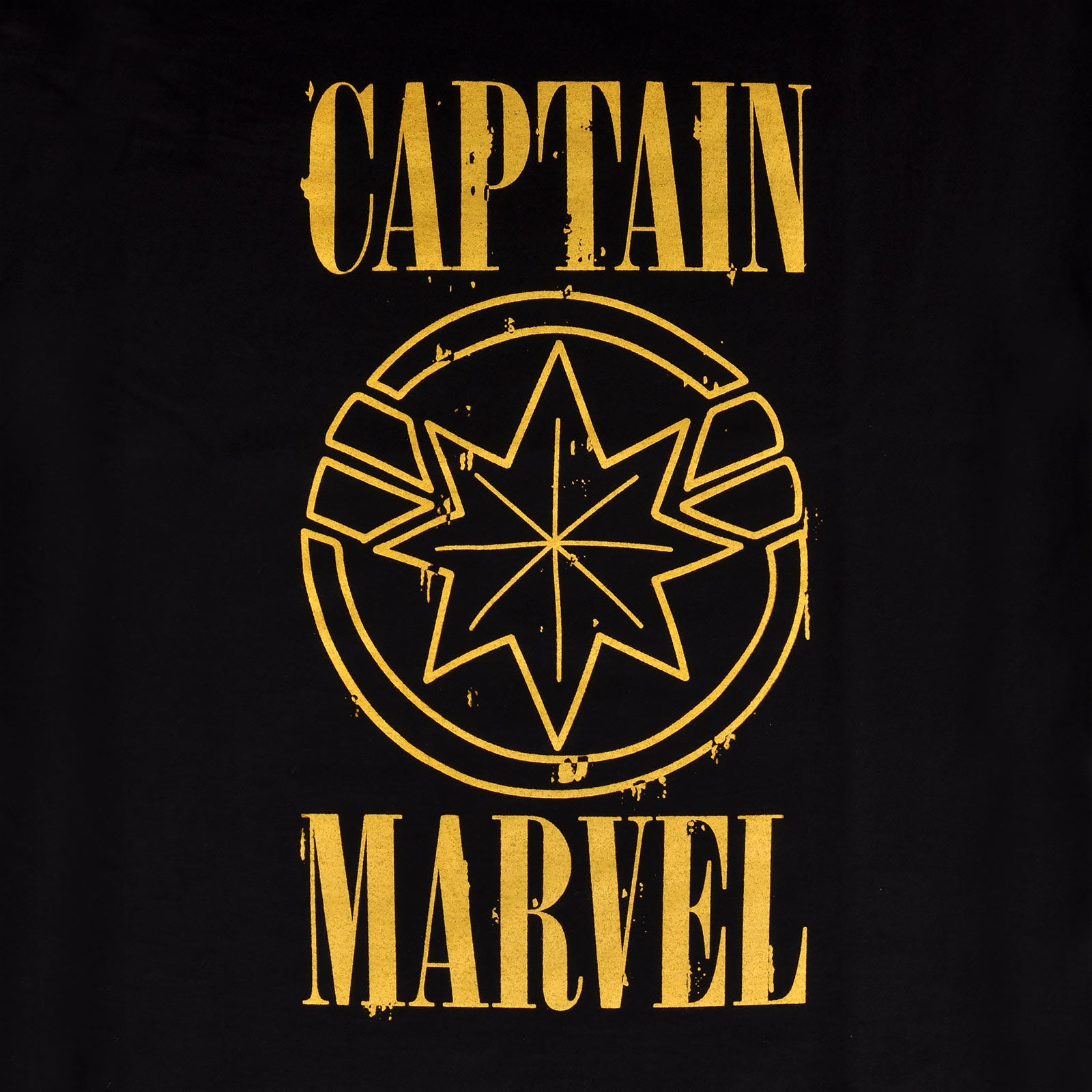 Immagine del prodotto Captain Marvel - T-shirt Grunge Logo donna nera