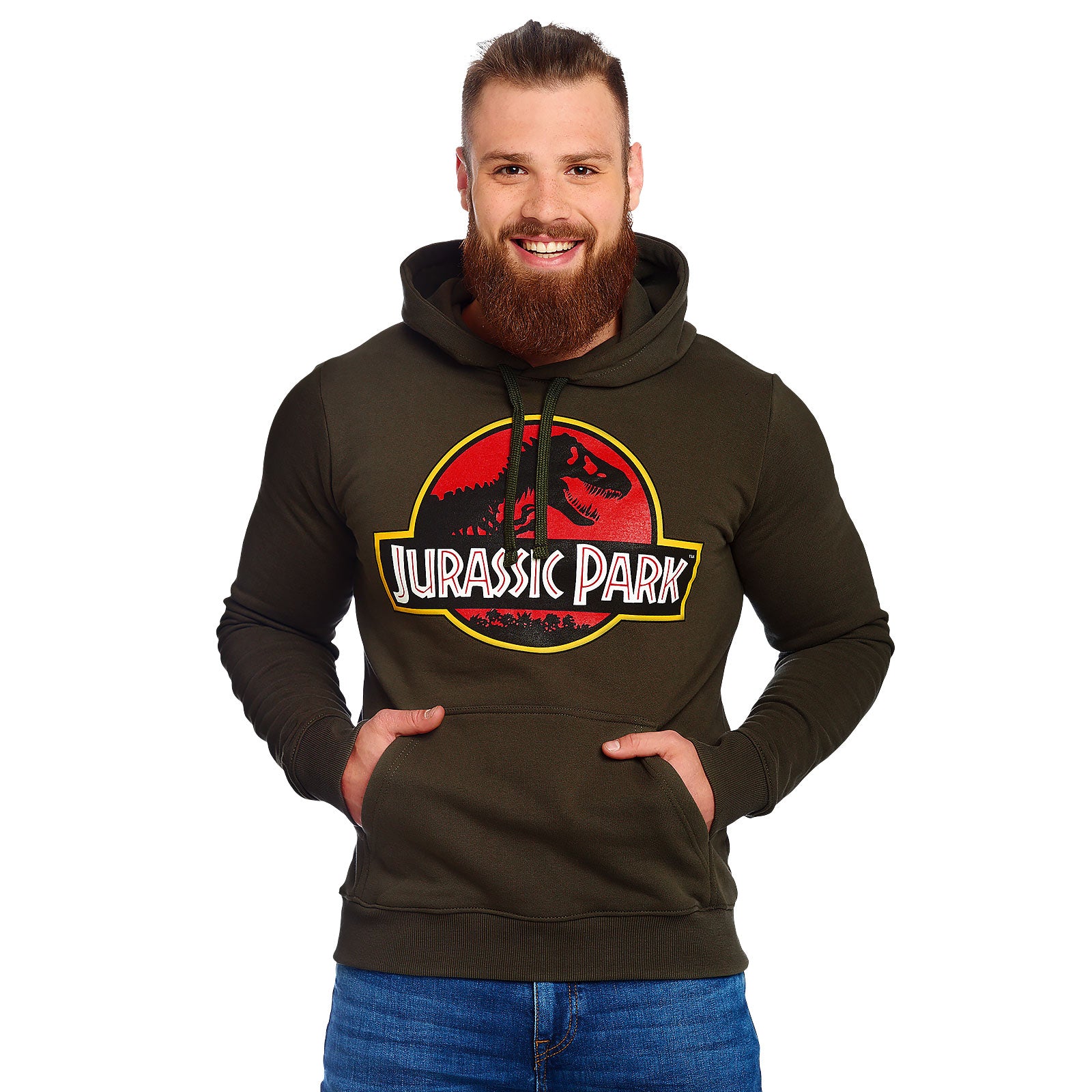 Product image Jurassic Park - Logo Hoodie green