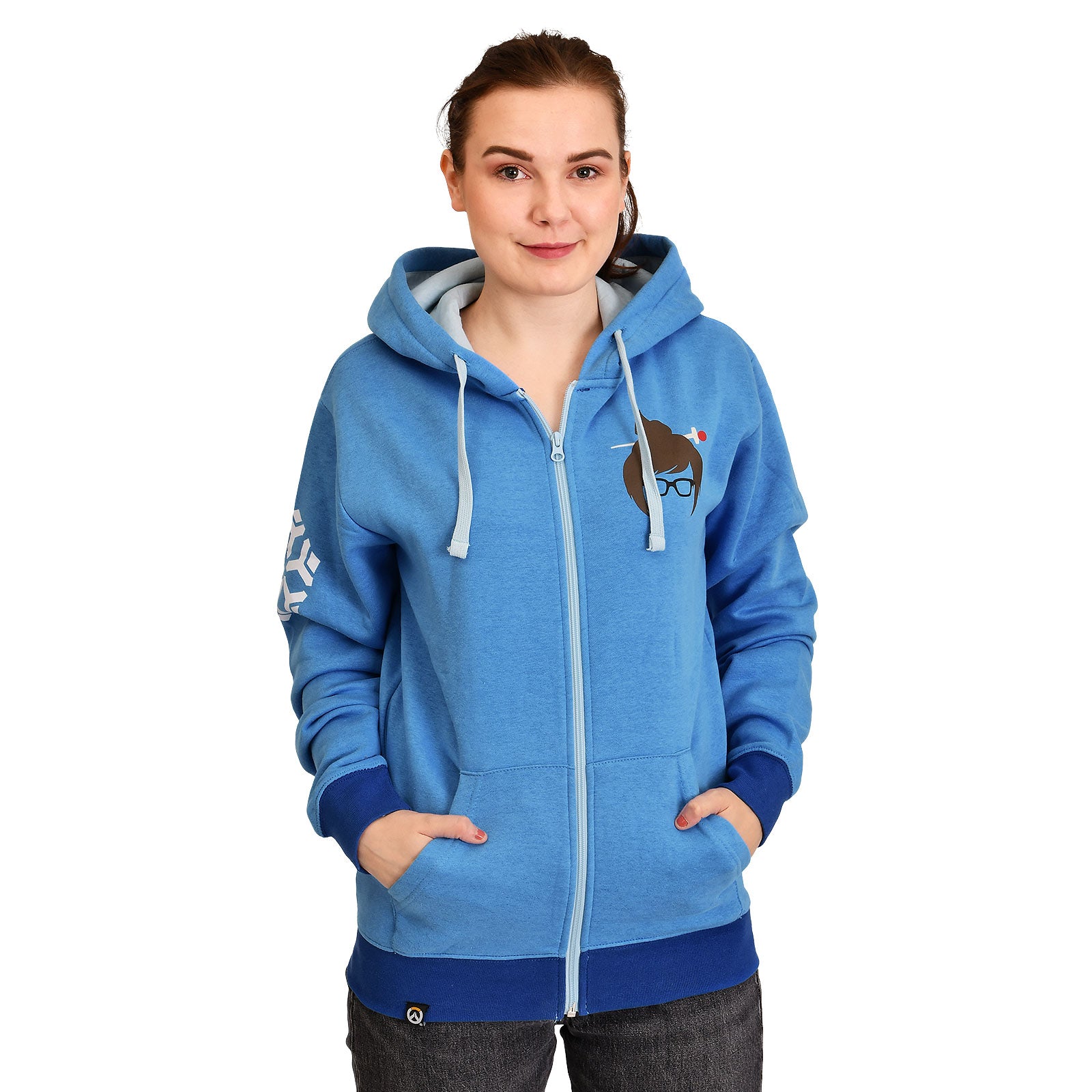 Immagine del prodotto Overwatch - Felpa con cappuccio blu Ultimate di Mei