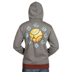 Immagine del prodotto Overwatch - Felpa con cappuccio Zenyatta Ultimate grigia