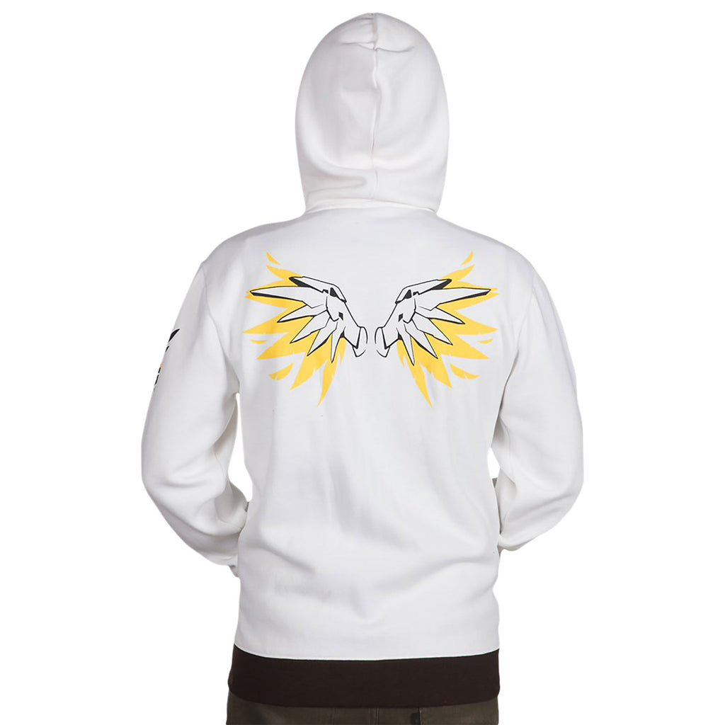 Immagine del prodotto Overwatch - Mercy Ultimate Felpa con cappuccio bianca