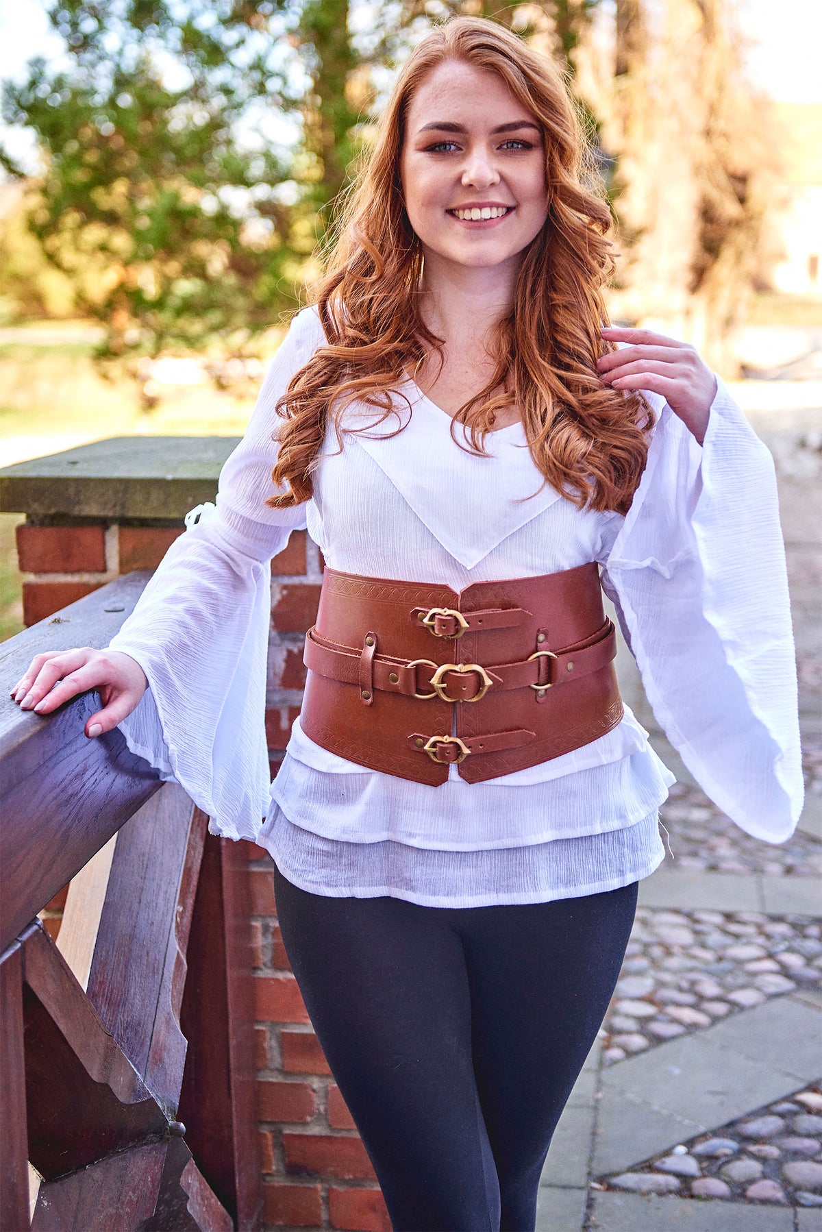 Immagine del prodotto Cintura medievale Audrey deluxe marrone