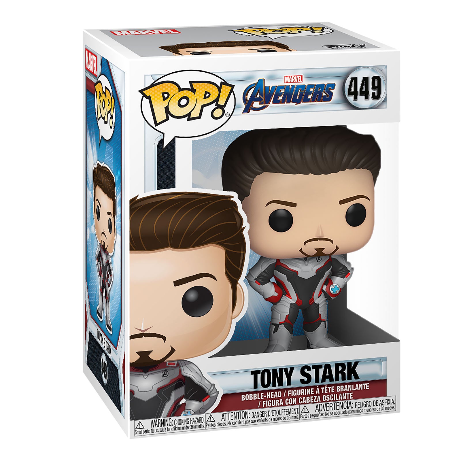 Immagine del prodotto Avengers - Figura Funko Pop di Tony Stark Endgame con testa oscillante