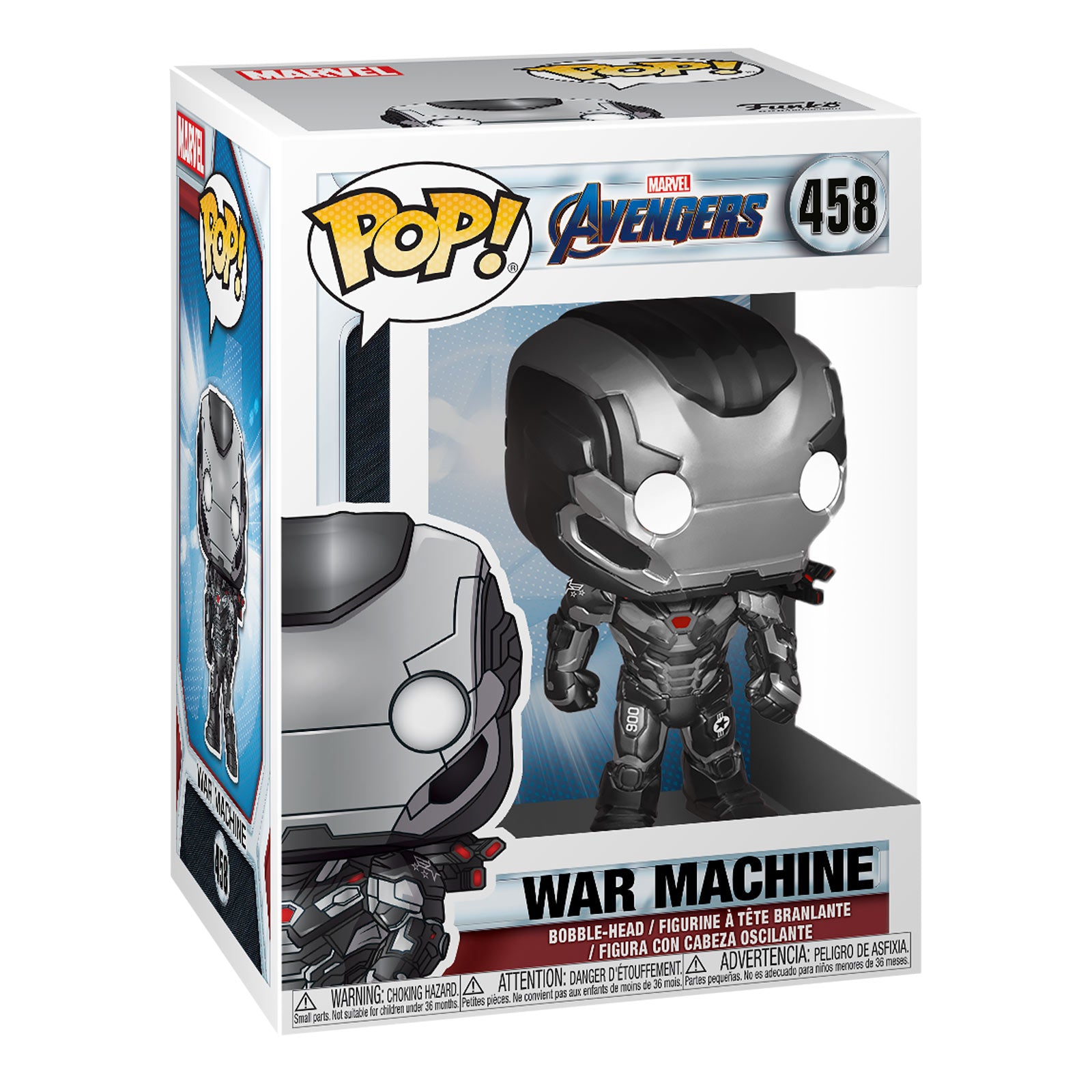 Immagine del prodotto Avengers - Figura Funko Pop di War Machine Endgame con testa oscillante