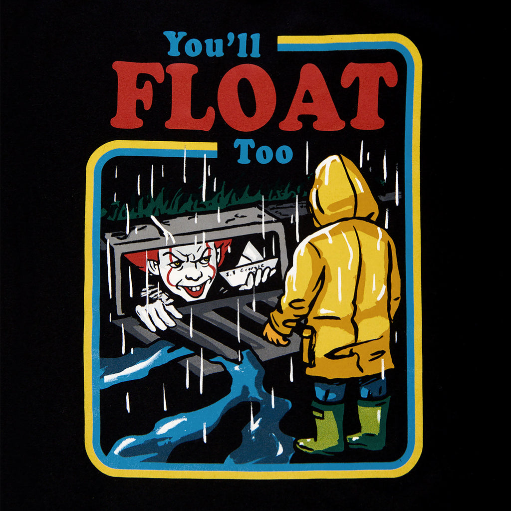 Immagine del prodotto Stephen Kings IT - You'll Float Too T-shirt comica nera
